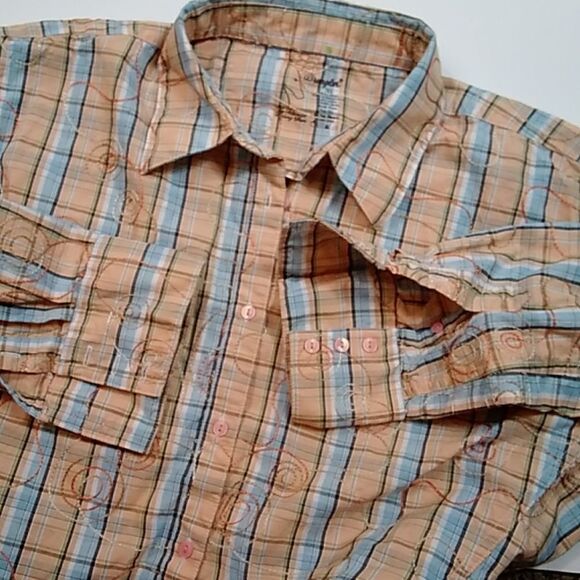Wrangler Cowboy Embroidery Unisex Blouses Size XL Unisex - Picture 5 of 7